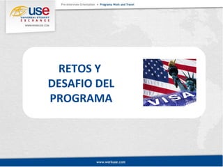 RETOS Y 
DESAFIO DEL 
PROGRAMA 
 