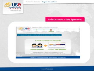 En la Entrevista – Date Agreement 
 
