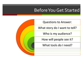 Before You Get Started