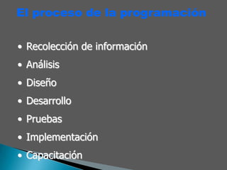 5a Gen: Lenguajes de inteligencia artificial.Lenguajes de programación