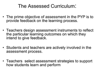 PYP Introduction | PPT