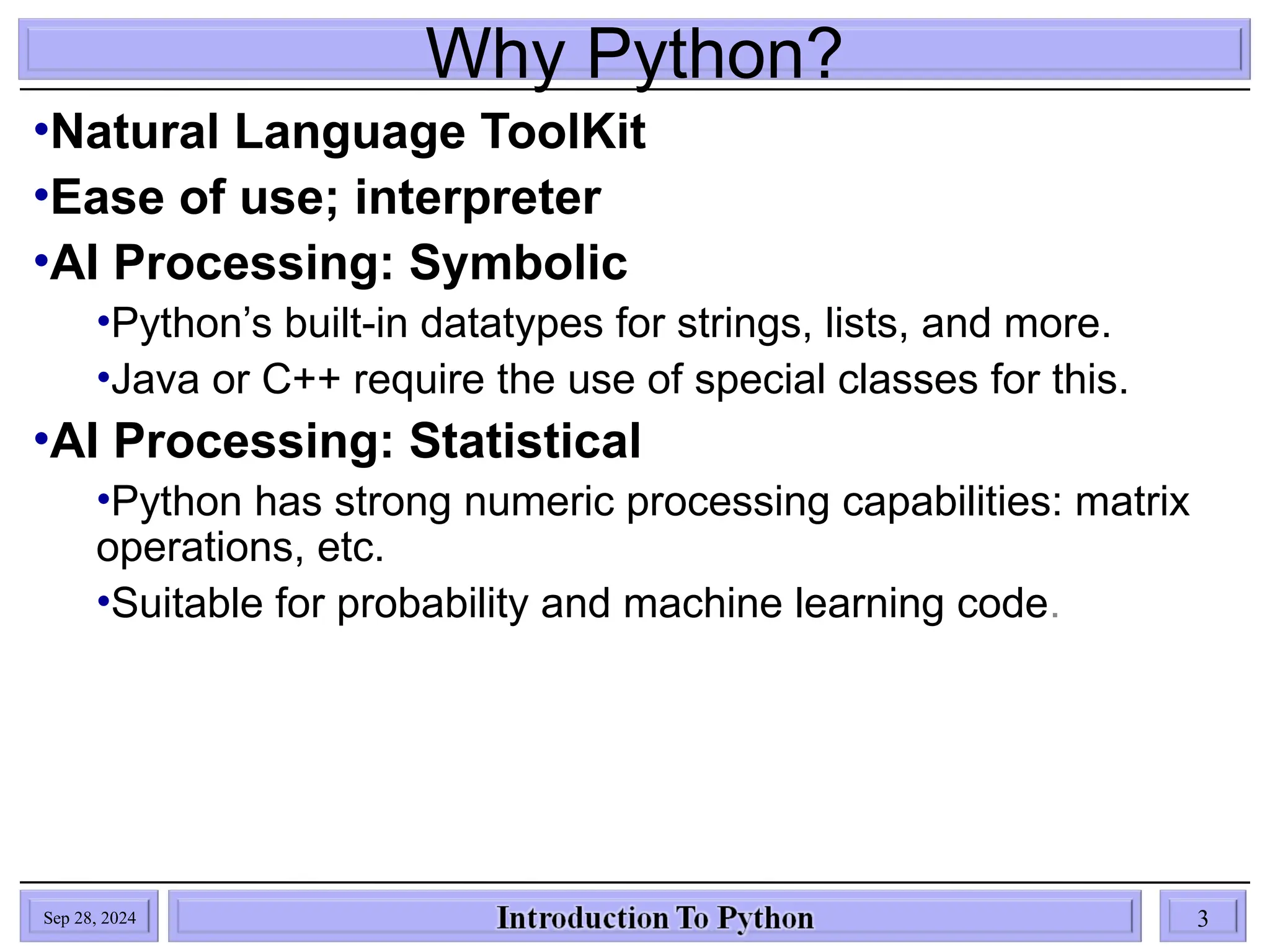 Introduction to Python For Diploma Students | PPT | Programming ...