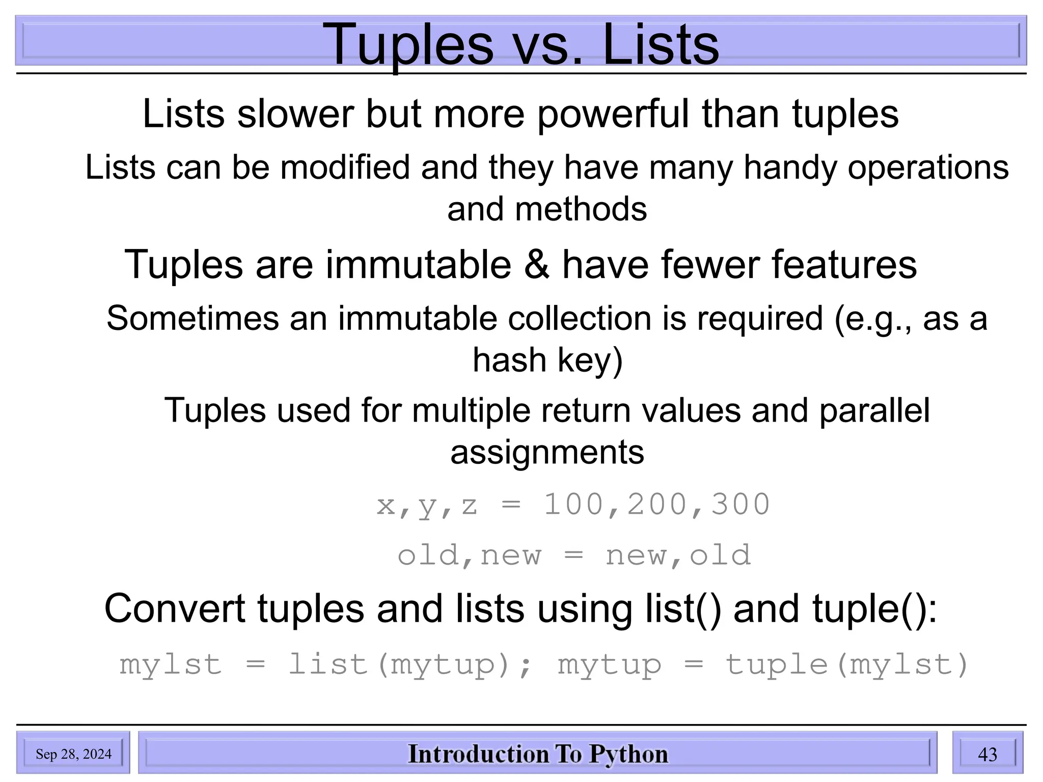 Introduction to Python For Diploma Students | PPT