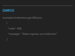 Modelado de API con RAML | PDF