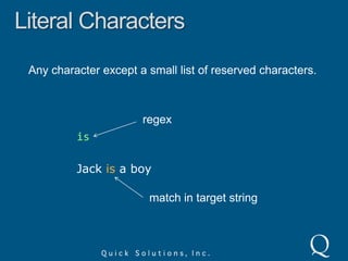 Why Should You Care?Example:  finding duplicate words in a file.Solution:$/ = “.\n”;while (<>) {  next if !s/\b([a-z]+)((?:\s<[^>]+>)+)(\1\b)/\e[7m$1\e[m$2\e[7m$3\e[m/ig;  s/^(?:[^\e]*\n)+//mg;  s/^/$ARGV: /mg;  print;}