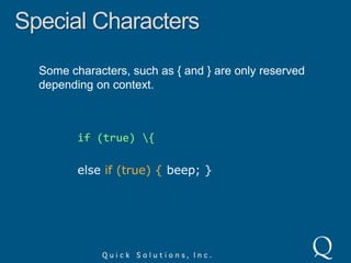Special Characters[ \ ^ $ . | ? * + ( )