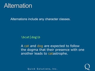  position after the last character in a string (like $)