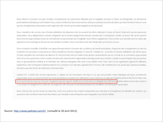 Source: http://www.joefresh.com/fr/ (consulté le 30 avril 2013)
 