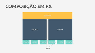 COMPOSIÇÃO EM PX
590PX 590PX
1190PX
190PX 190PX 190PX 190PX 190PX 190PX
10PX
 