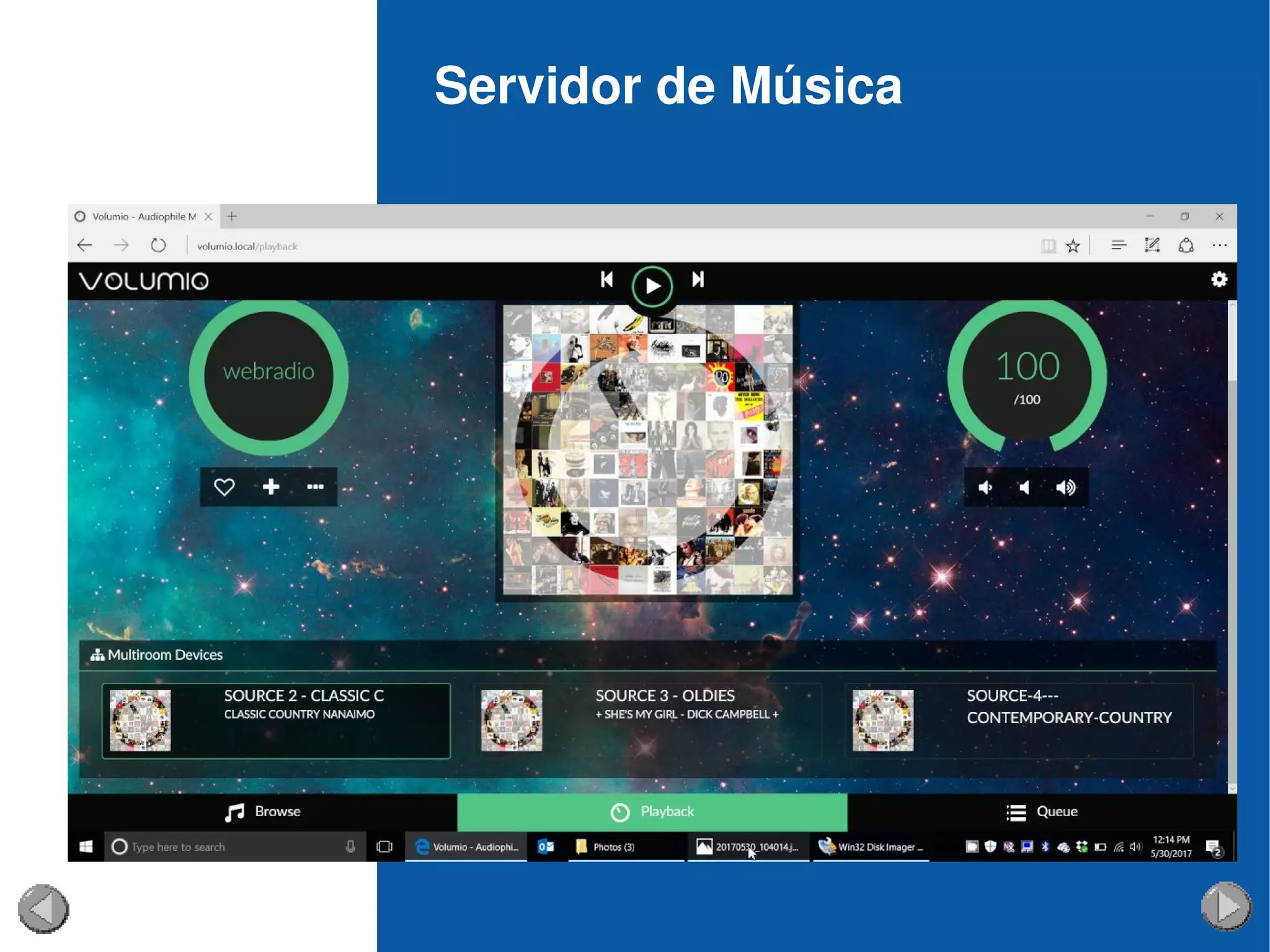 Servidor de Música
 