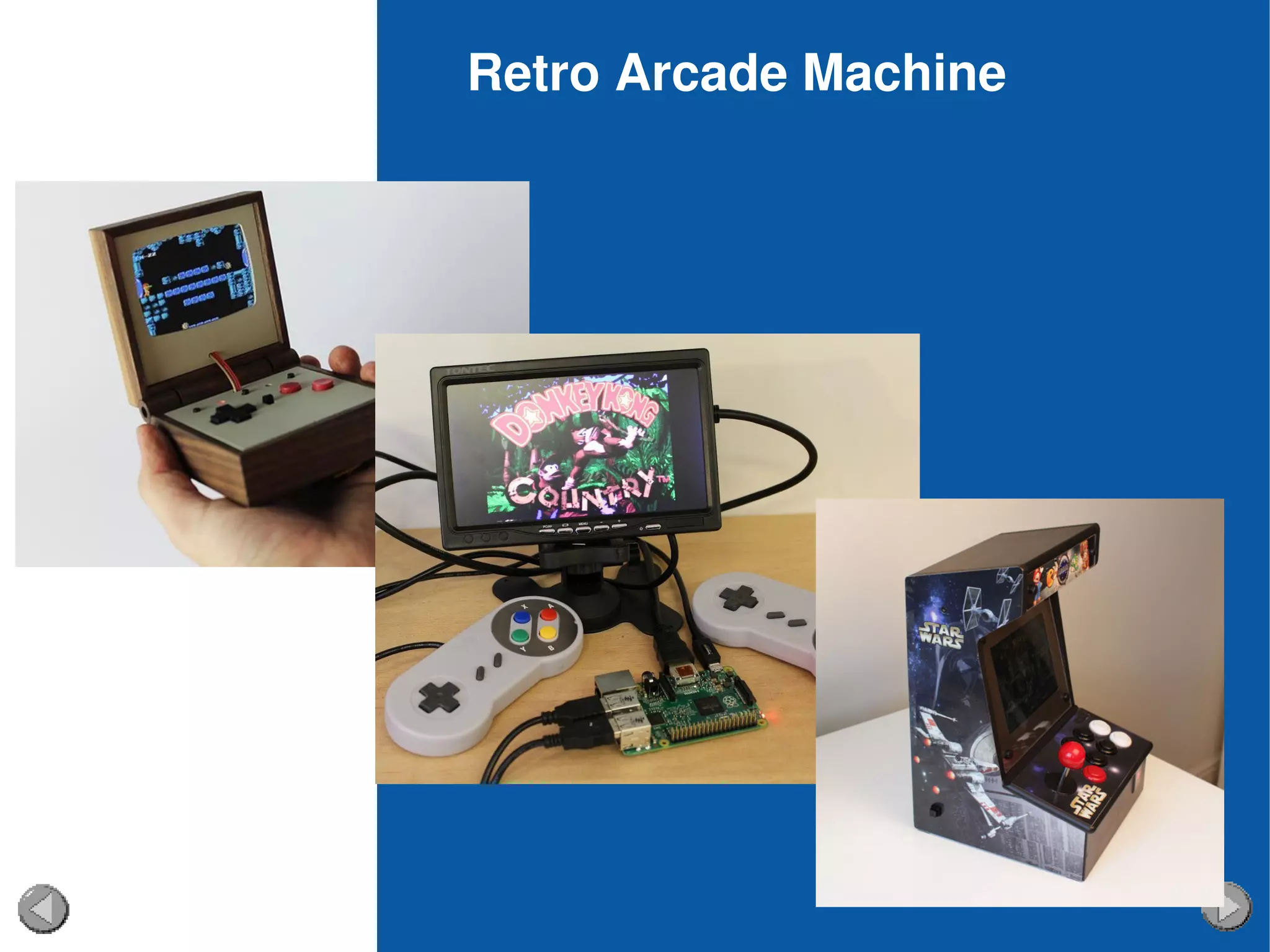 Retro Arcade Machine
 