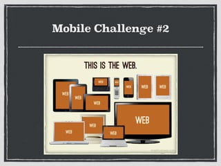 Mobile Challenge #2
 