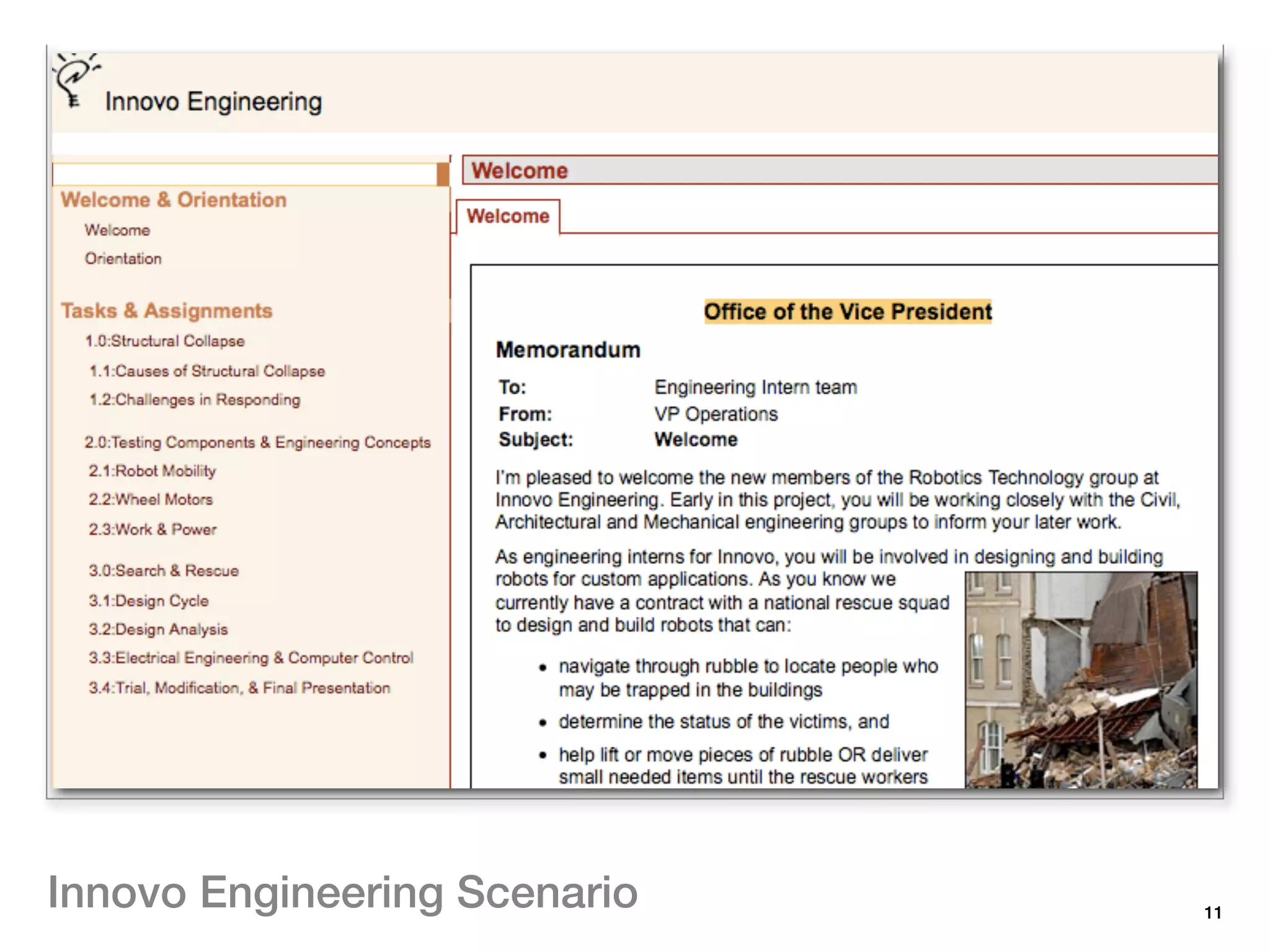 Innovo Engineering Scenario   11
 