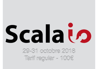 29-31 octobre 2018
Tarif regular - 100€
 