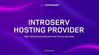 INTROSERV Hosting Provider —  Some facts about us