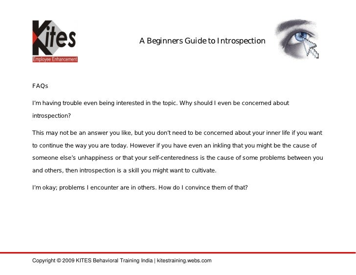 Examples of introspection