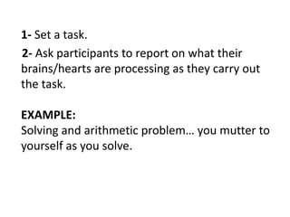 Introspection method presentation | PPTX