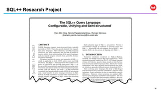 3636
SQL++ Research Project
 