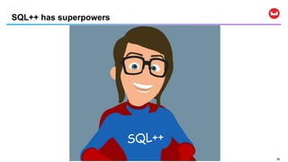 3838
SQL++ has superpowers
 