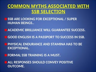 Why Ssb Is Creating In Introduction to Services Selection Board (SSB) | PPT