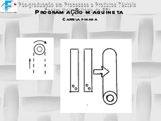 Programação maquineta  Cartela pinada 