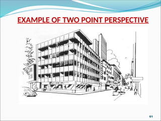 EXAMPLE OF TWO POINT PERSPECTIVE
DRG-6
61
 