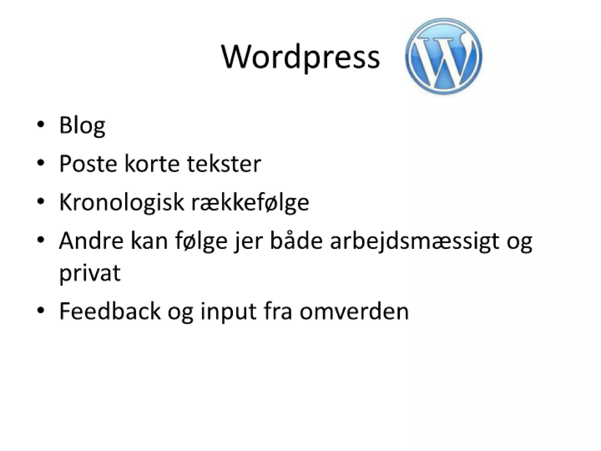 Intro til de 5 tjenester