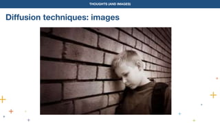 THOUGHTS (AND IMAGES)
Diffusion techniques: images
 
