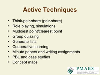 About - Introduction to Active Learning. | PPT