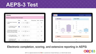 Introduction to Assessment, Evaluation, and Programming System for ...