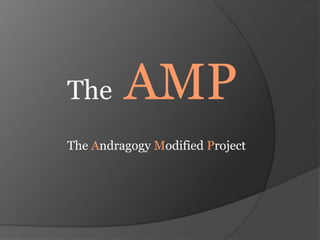 TheAMP The Andragogy Modified Project 