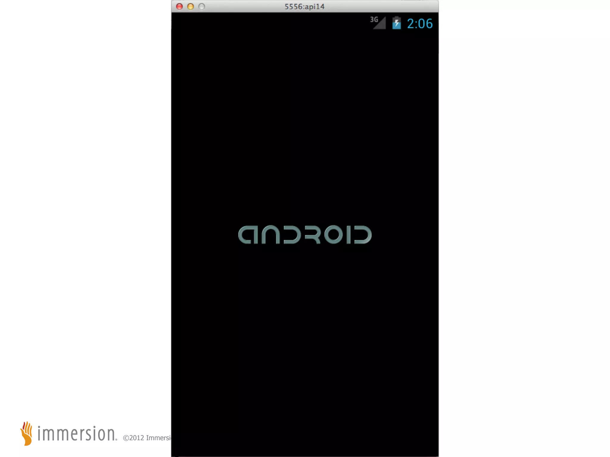 ©2012 Immersion Corporation–Confidential 
