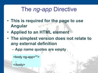 Introduction to AngularJS | PPTX