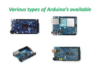 Introduction to Arduino | PPT