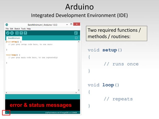 Intro to arduino | PPT