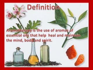 Intro to aromatherapy