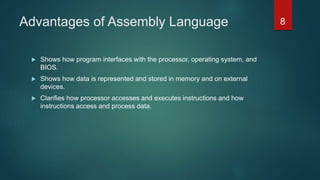 Intro to assembly language | PPT