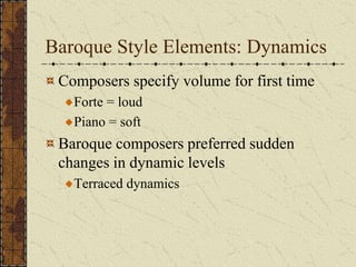 Intro to Baroque | PPT