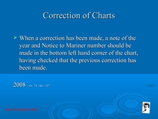 Chart Correction Insert Example Intro to basic navigation lrg | PPT