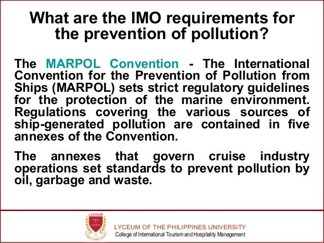 an introduction to marpol or the international convention for the prevention of pollution from ships an introduction to marpol or the international convention for the prevention of pollution from ships