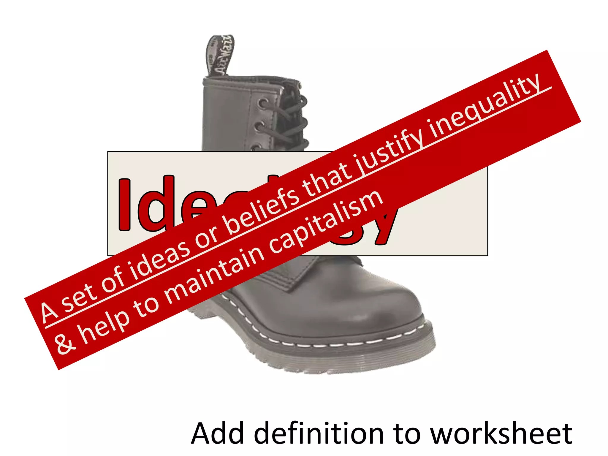 Why can’t we reject these messages?
Add definition to worksheet
 