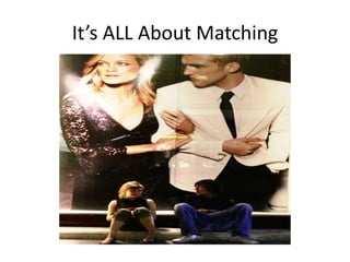 It’s ALL About Matching