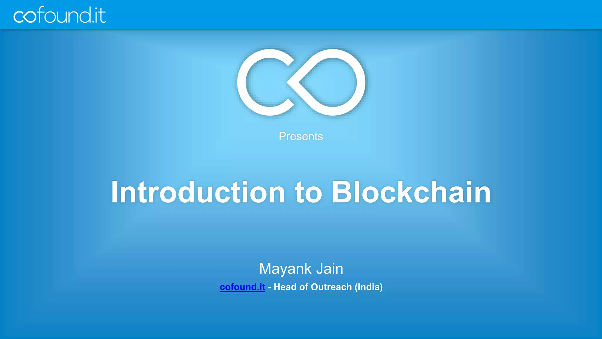 Introduction to blockchain | PPT