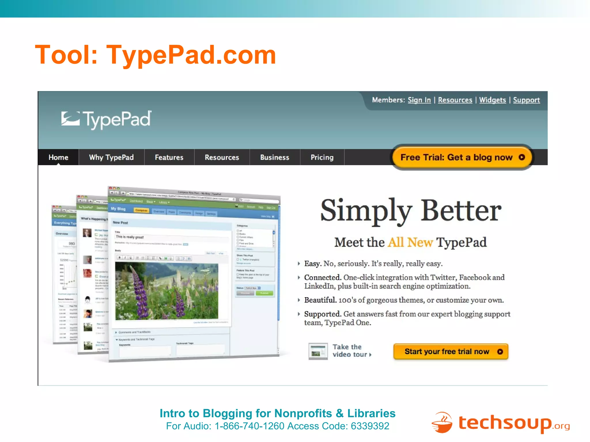 Tool: TypePad.com 
