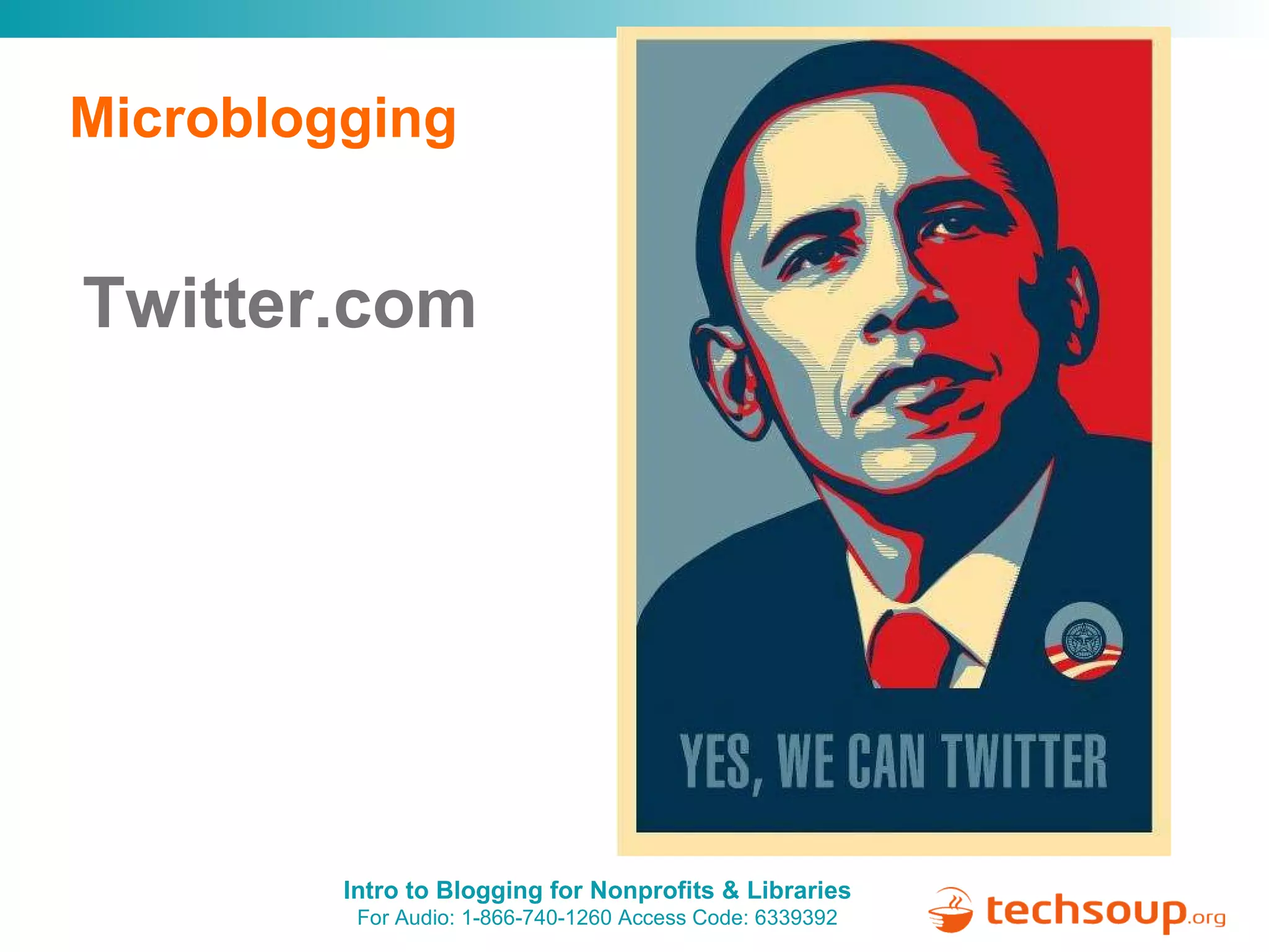 Microblogging Twitter.com 