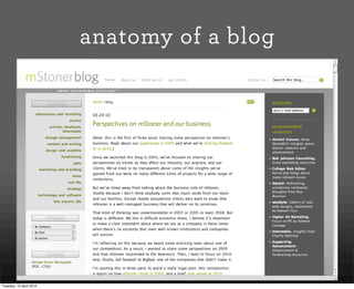 anatomy of a blog




Tuesday, 13 April 2010
 