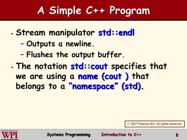 Intro to c++