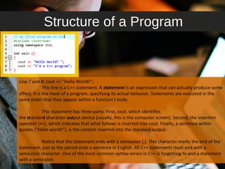 Intro to c++ | PPT