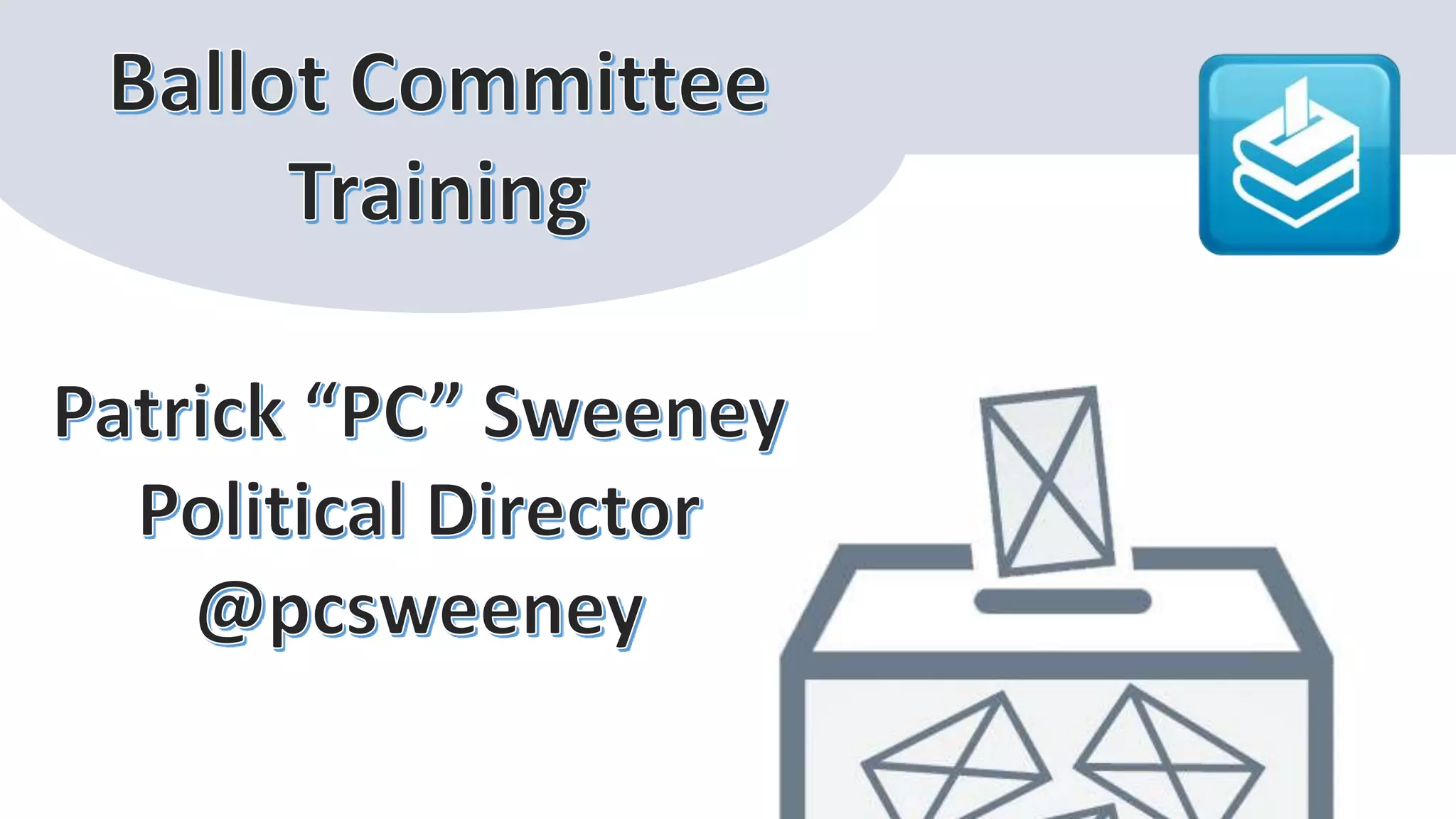 Intro to library ballot campaigns
