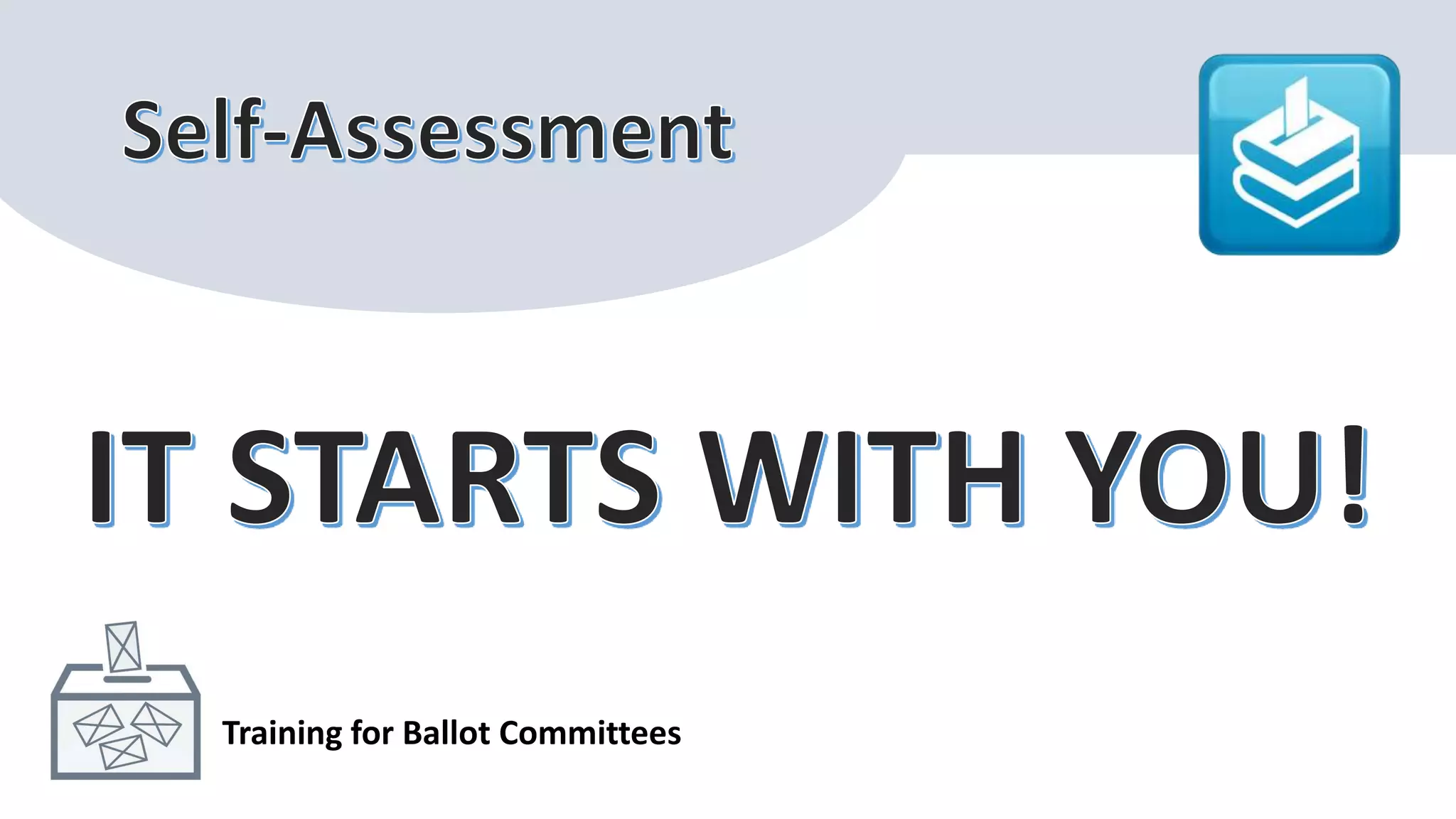 Training for Ballot Committees
 